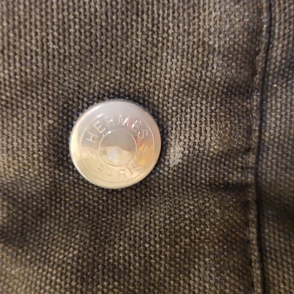 EUC Hermes Fourre-Tout small Canvas Tote - Picture 6 of 13